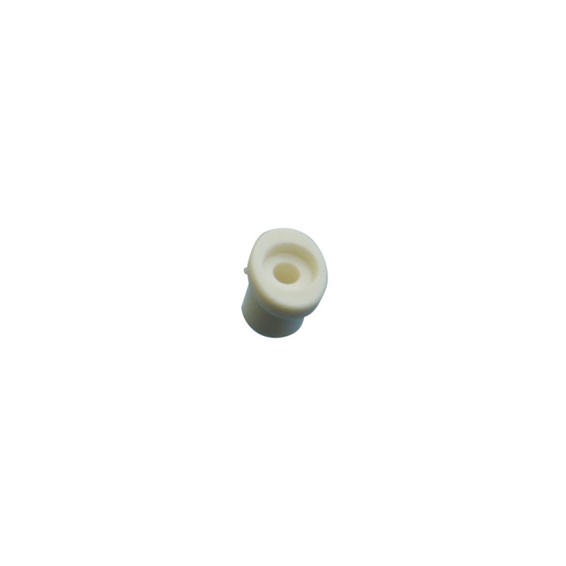 Bouton de taud Ovale blanc 12mm
