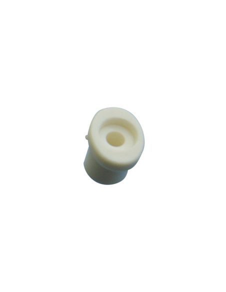 Bouton de taud Ovale blanc 12mm
