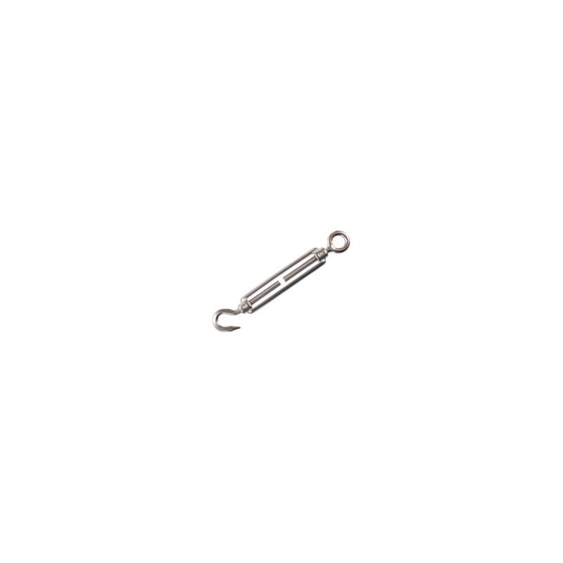 Tendeur crochet anneau inox diamètre 8mm