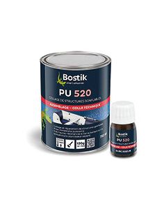 Kit colle bâche PVC 1520 PU 750ML + durcisseur