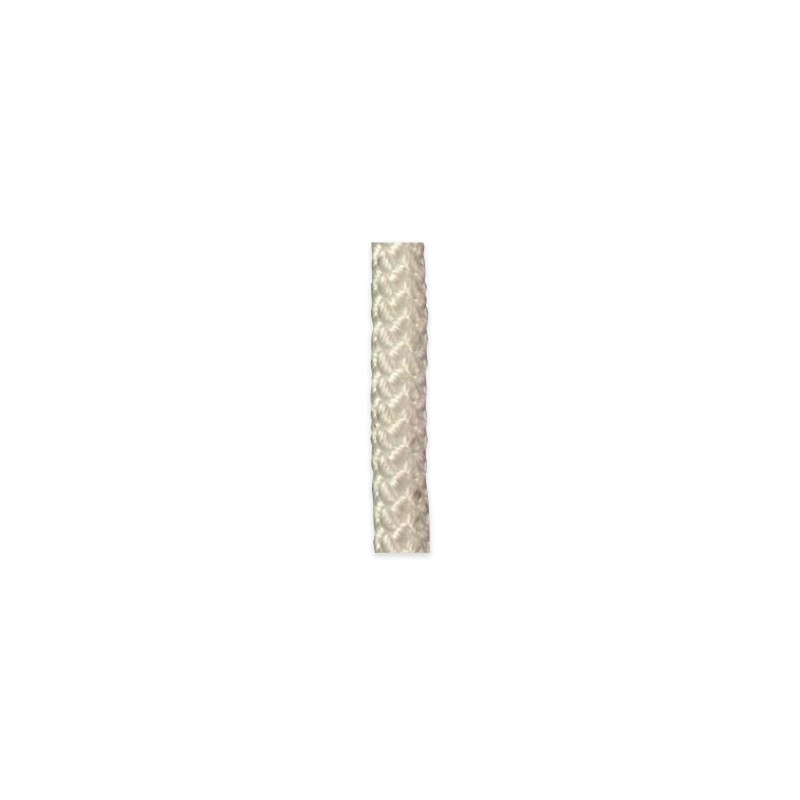Drisse Nylon blanc 10mm avec âme, rouleau de 50ml