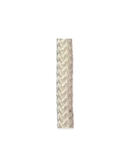 Drisse Nylon blanc 10mm avec âme, rouleau de 50ml