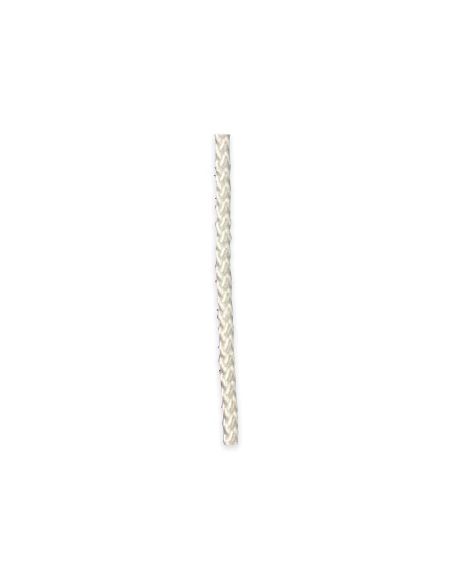 Drisse Nylon blanc 2.5mm sans âme, rouleau de 100ml