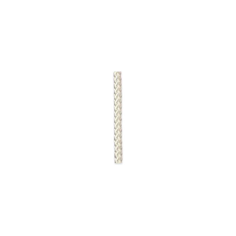 Drisse Nylon blanc 5mm sans âme, rouleau de 100ml