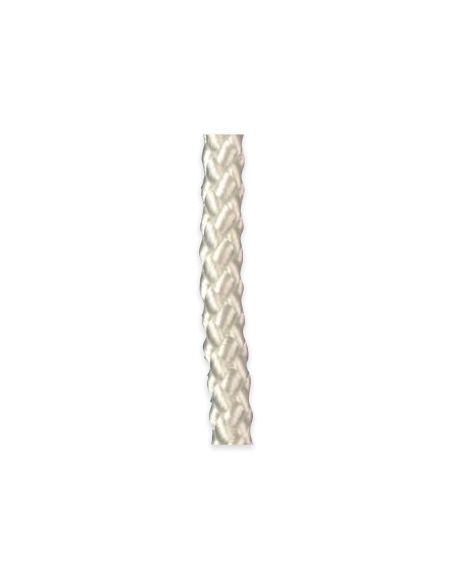 Drisse Nylon blanc 8mm avec âme, rouleau de 100ml