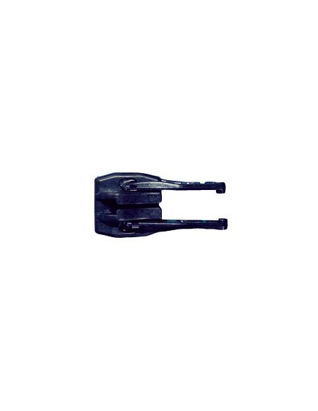 Curseur plastique navy double tirette pour fermeture YKK 10
