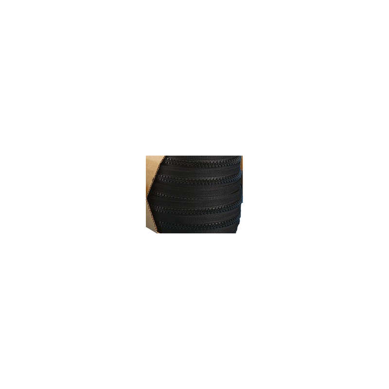 Fermeture YKK 10 continue noire, rouleau de 100ML