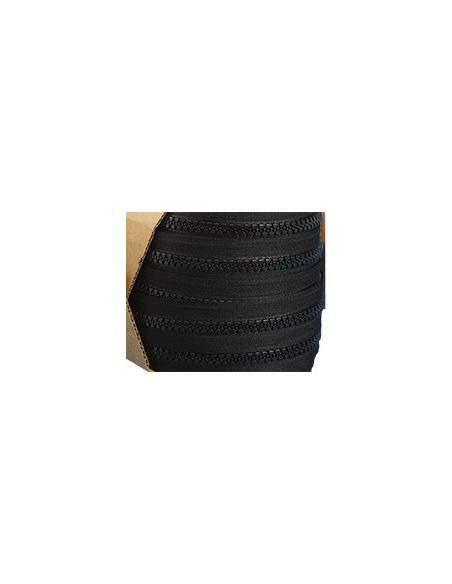 Fermeture YKK 10 continue noire, rouleau de 100ML