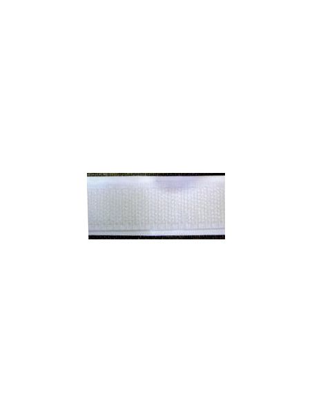 RUBACRO Adhésif crochet 100mm blanc