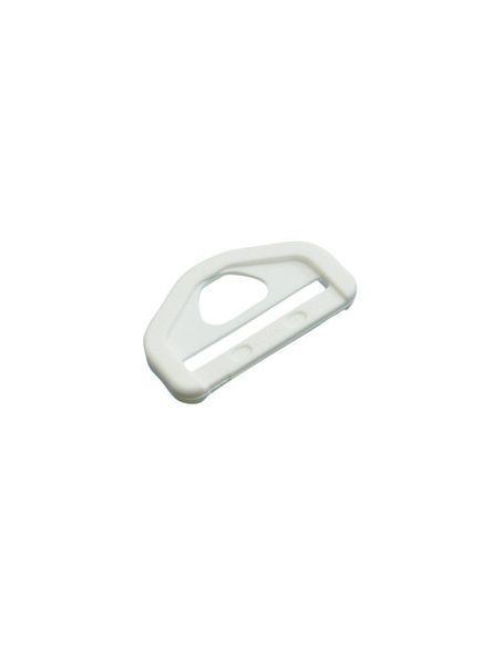 Anneau velum plastique blanc, diamètre intérieur 38mm