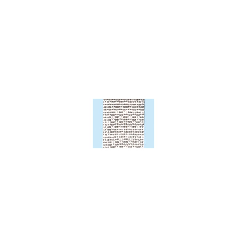 Sangle polyester forte blanche 50mm, rouleau de 100ml