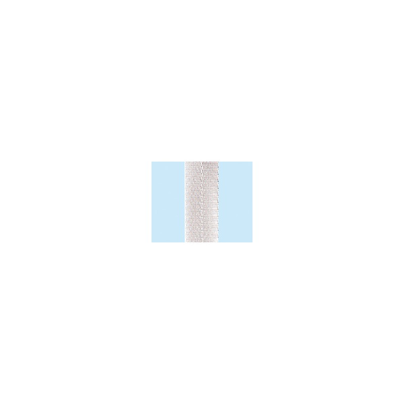 Sangle polyester souple blanche 25mm, rouleau de 100ml