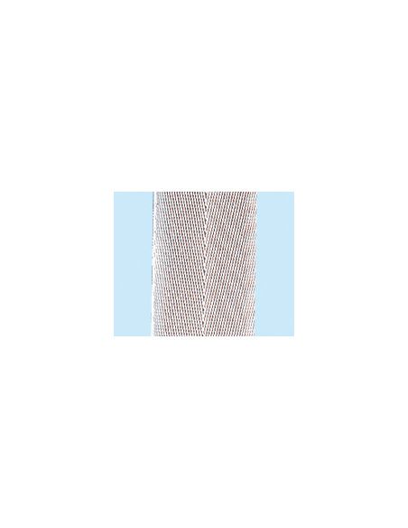 Sangle polyester souple blanche 40mm, rouleau de 100ml