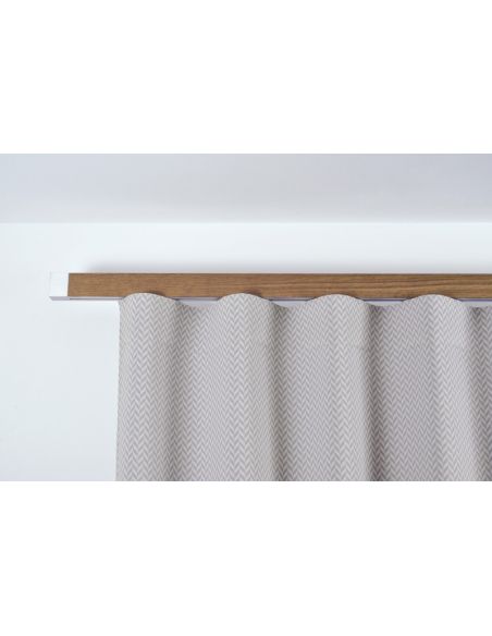 64402 RAIL COSMO 2 AVEC FACADE BOIS - 180CM