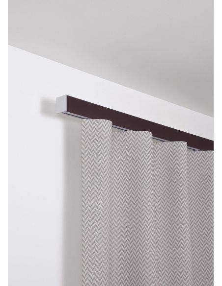 64402 RAIL COSMO 2 AVEC FACADE BOIS - 180CM