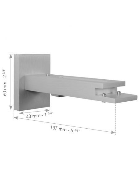 64444 SUPPORT 130MM MUR COSMO