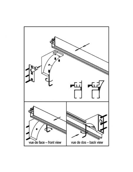 64451 2 CONSOLES COSMO