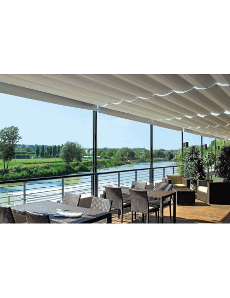 Toile polyester enduit PVC protection solaire TEXOUT PRÉCONTRAINT 302 Non Feu M2