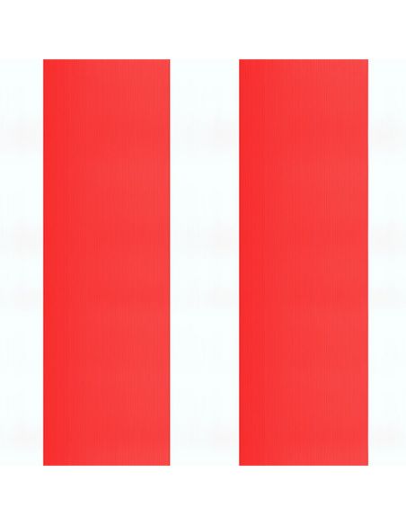 274 Rayée Blanc/Rouge