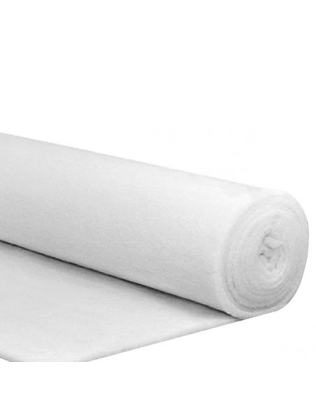 Ouate murale Polyester non feu M1 120g/m2 Largeur 260 cm - Rouleau de 30 ml