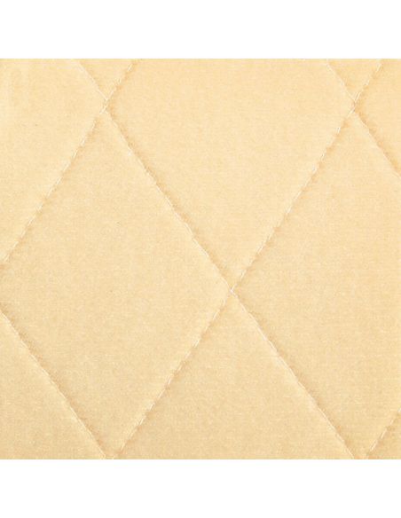 Matelassé sur mousse beige - Largeur 150 cm