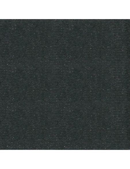 Jersey sur mousse noir - Largeur 150 cm