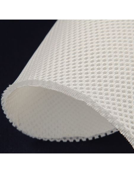 Mousse AERIA 3D blanc, largeur 220 cm, épaisseur 3 mm