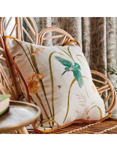 Tissu KINGFISHER & IRIS