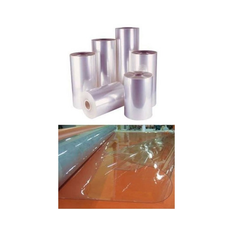Rouleau 40 mètres nappe plastique cristal transparent 50/100 STANDARD sans coupe au mètre