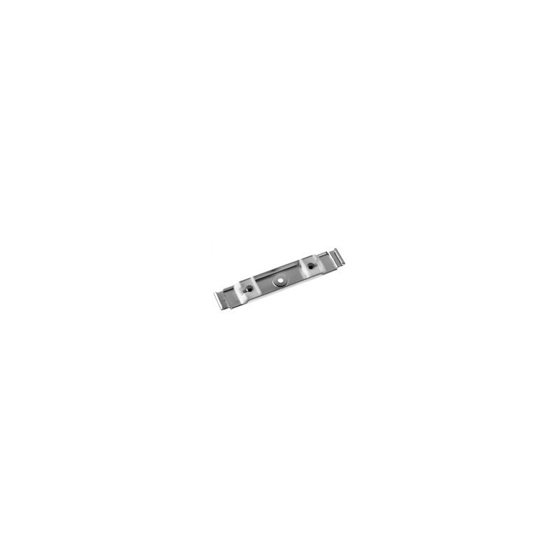 Support Plafond Double Blanc 16x23 L125mm