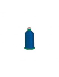 Fil à coudre SERAFIL 20 bleu 816, cône de 2500 ml