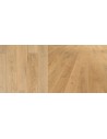 Parquet chêne massif français 1m² PREMIER, largeur de lame 65 mm, épaisseur 15 mm